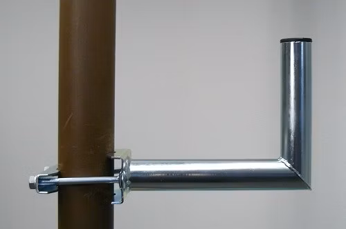 Anténny držiak na stožiar 25cm, priemer 42mm-prísl.