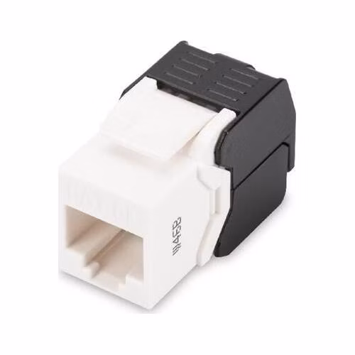Digitus CAT 5e Keystone Jack, nestíněný RJ45 na LSA, připojení bez použití nástrojů