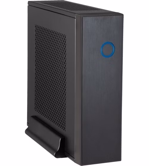CHIEFTEC Compact Series/mini ITX case, IX-03B, čierna, Alu, 85W zdroj CDP-085ITX