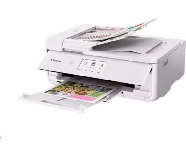 BAZAR - Canon PIXMA Tiskárna TS9551Ca white - barevná, MF (tisk,kopírka,sken,cloud), duplex - Rozbaleno (komplet)