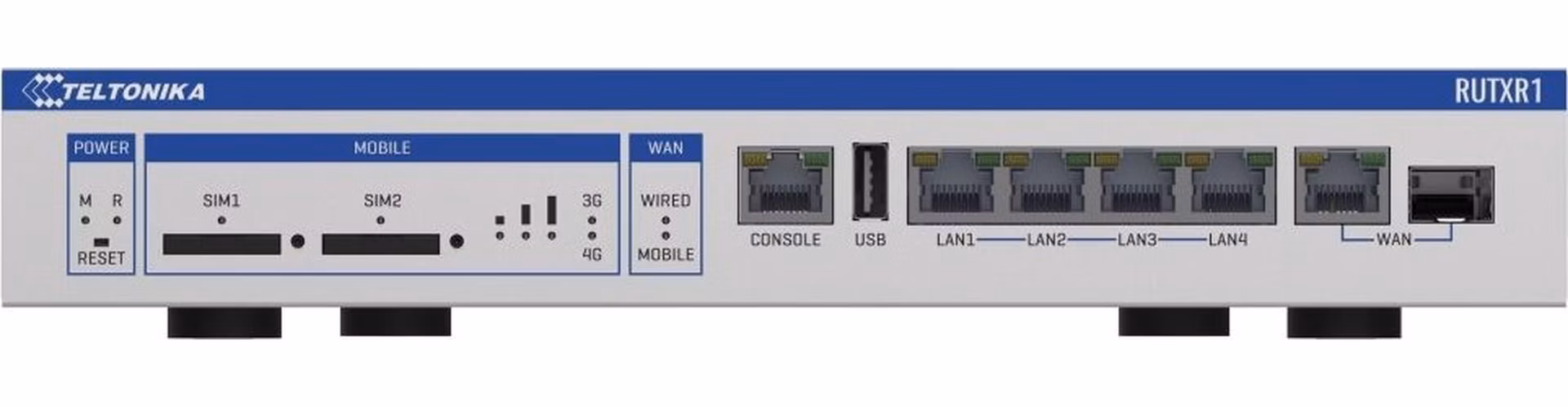 Teltonika ENTERPRISE RACK-MOUNTABLE SFP/LTE ROUTER - RUTXR1