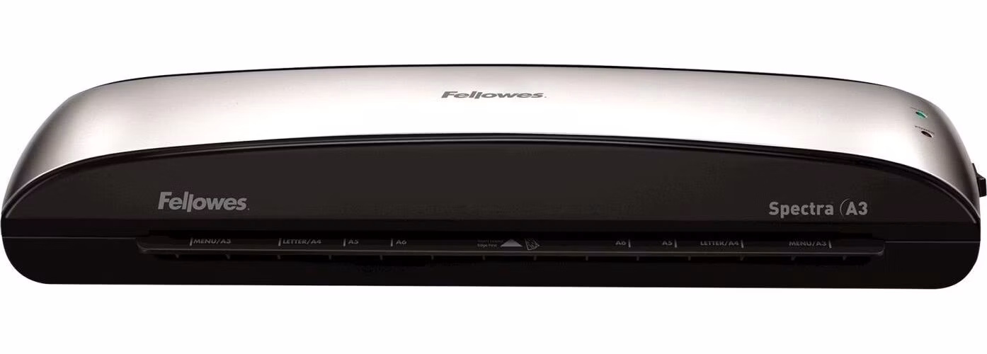 FELLOWES laminátor SPECTRA/ formát A3/ laminovací šířka 317 mm/ fólie 125 mic/ černo-stříbrný