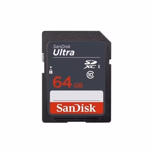 SanDisk SDXC 64 GB Ultra (100 MB/s Class 10 UHS-I)