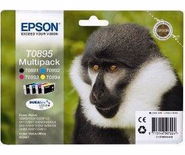 Epson inkoustové náplňě - MULTIPACK/ C13T08954010/ S20/ SX100/ SX200/ SX400/ 4 barvy