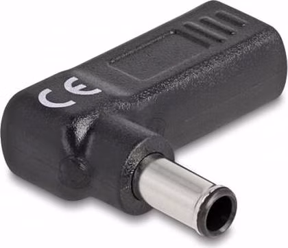 Delock Adaptér na kabel na nabíjení laptopu, ze zásuvky USB Type-C™ na zástrčku Sony 6,0 x 4,3 mm, úhlový 90°