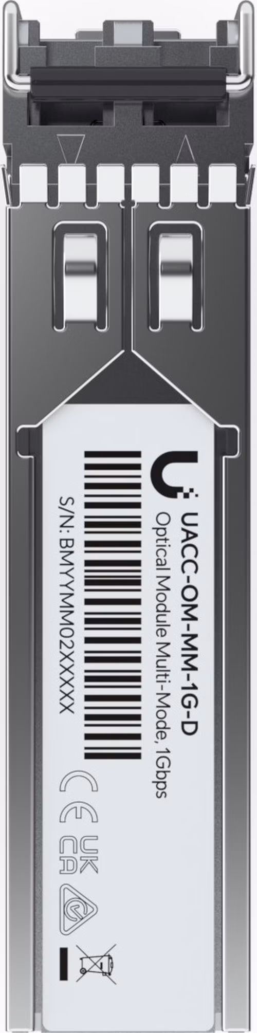 Ubiquiti UACC-OM-MM-1G-D (UF-MM-1G) - 1G SFP, MM Module, Duplex LC UPC, 1-Pack