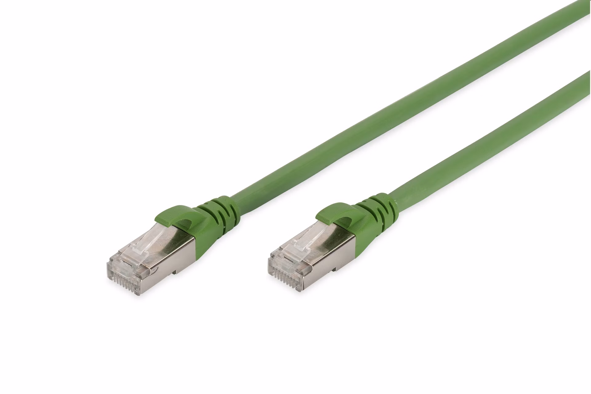DIGITUS patch kábel Cat6A, S/FTP (PiMF), PUR (TPU) OUTDOOR - 5m, zelený