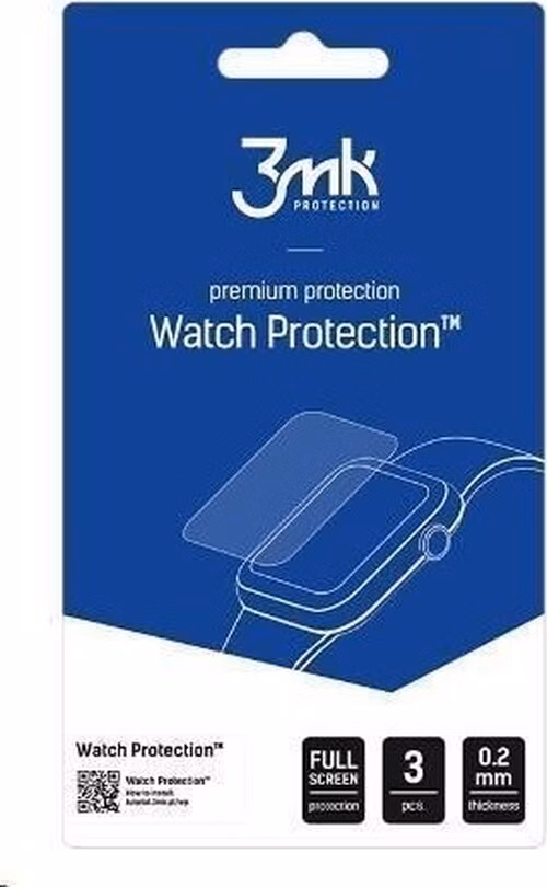 3mk hybridní sklo Watch Protection FlexibleGlass pro Garmin Fenix 8 Amoled 47mm