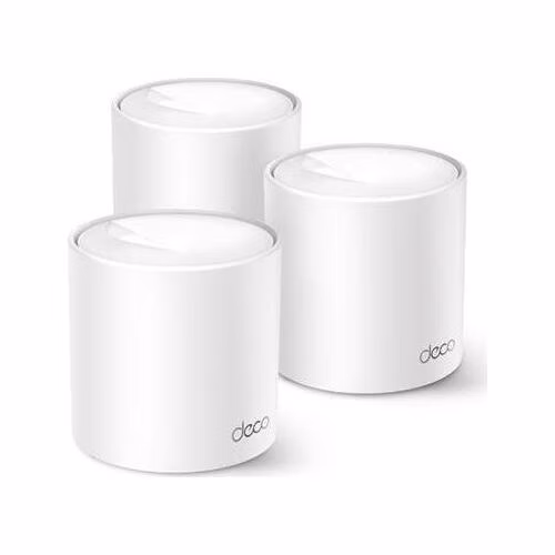 TP-Link Deco X50 Pro(3-pack) - AX3000 Wi-Fi 6 Mesh systém pro pokrytí celé domácnosti - 2,5G LAN/WAN, HomeShield - (3-pack)