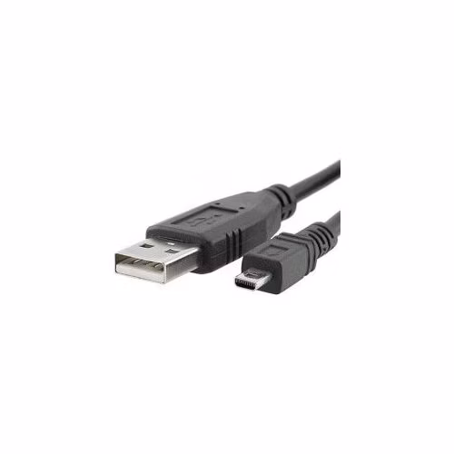 Kábel USB PREMIUMCORD 2.0 A-B mini, 8 pinov, 2 m Sanyo, Panasonic LUMIX