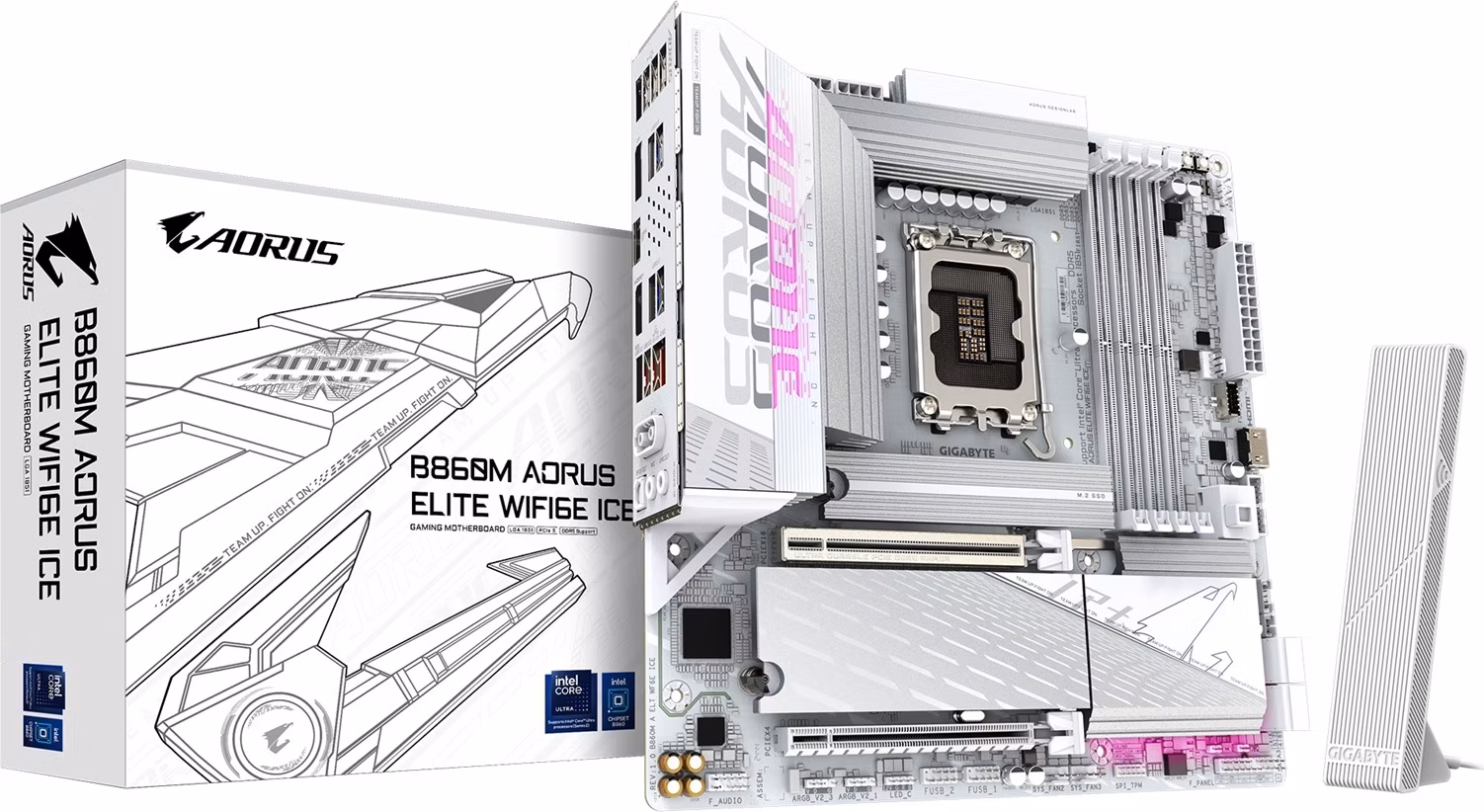 GIGABYTE B860 AORUS ELITE WIFI6E ICE/LGA 1851/mATX