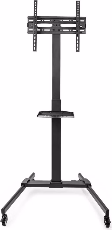 NEDIS podlahový TV stojan/ 32 - 55"/ 35kg/ Design Premium Column/ Snap-lock/ ocel/ černý