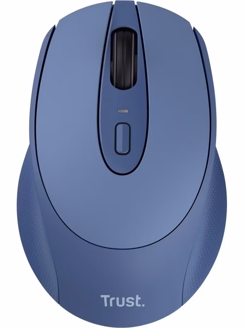 Trust Zaya/Kancelářská/Optická/1 600 DPI/Bezdrátová USB/Modrá