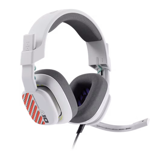 Logitech® A10 Geaming Headset - WHITE - PLAY STATION