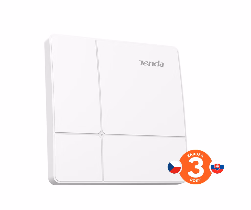 Tenda i24 WiFi-AC AP/Client+AP 1200Mbps, 1x GLAN, 12xSSID, VLAN, aktívny PoE, stena/strop