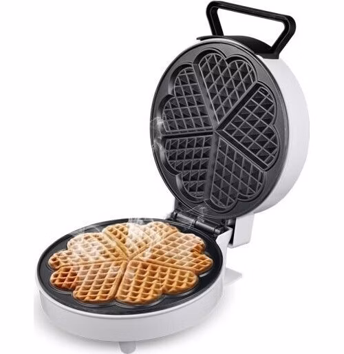 Orava W-01 vaflovač, 1 200 W, nastavitelný termostat, tepelná pojistka, nepřilnavá povrchová úprava, bílý