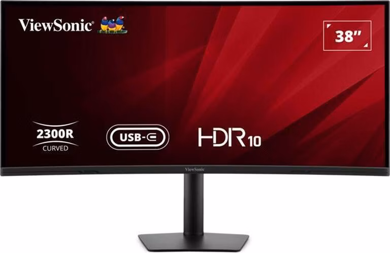 Viewsonic VA3820C 38" zakřivený IPS/3840x1600@75Hz/4ms/300cd/2xHDMI/DP/USB/USB-C/Repro/HAS/VESA