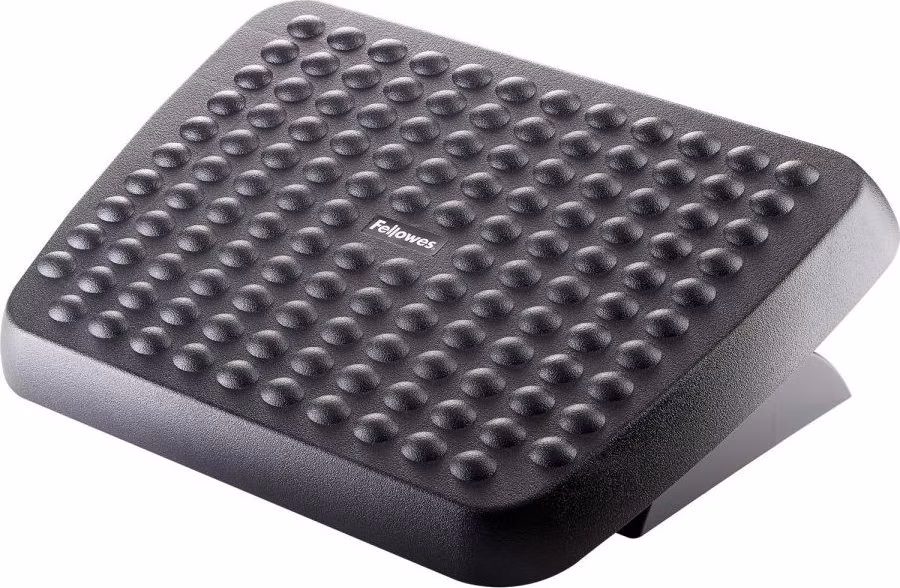 FELLOWES podpěra chodidel STANDARD/ 450 mm x 85 mm x 330 mm/ plastová/ černá
