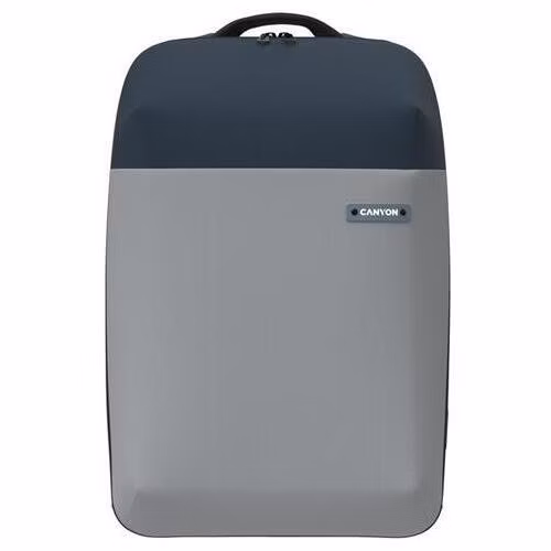 Canyon OnPack UR01, batoh na notebook do 15,6", vodeodolný, USB-A nabíjací port, z recyklovaných materiálov, modrý