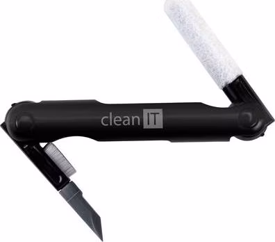 CLEAN IT Čistící sada pro sluchátka ČERNÁ