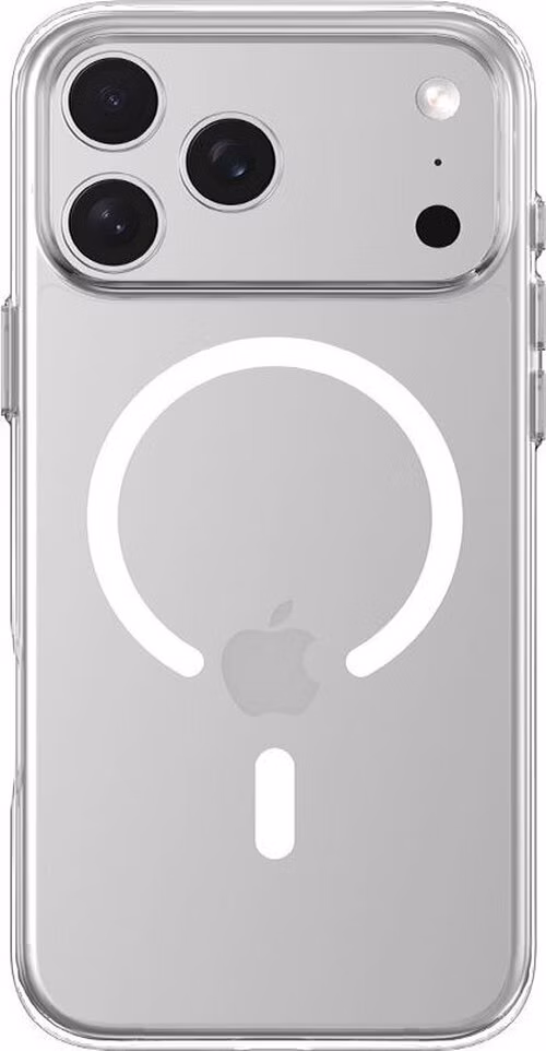 Comma kryt Glass Series Magnetic Case pre iPhone 17 Pro - Clear