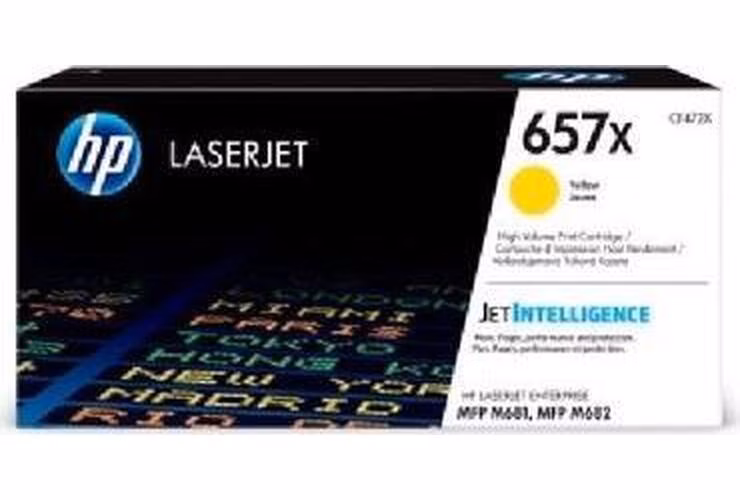 HP toner 657X/Yellow/23 000 stran