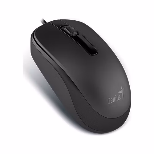 GENIUS DX-120/Kancelářská/Optická/1 200 DPI/Drátová USB/Černá