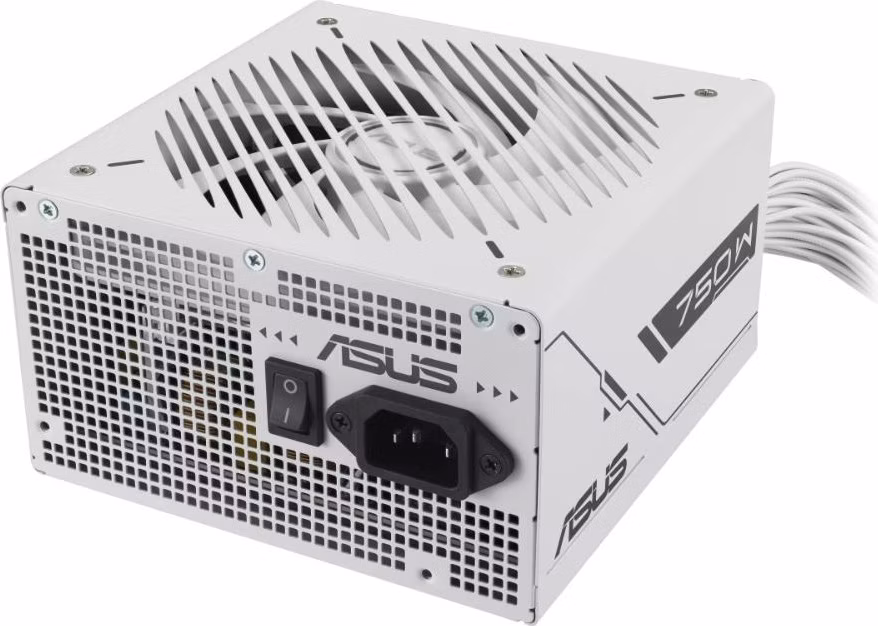 ASUS zdroj Prime 750W Bronze White, 135mm, 80 Plus Bronze