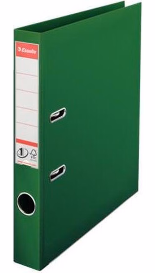 ESSELTE No. 1 pákový pořadač Power A4 50mm zelený