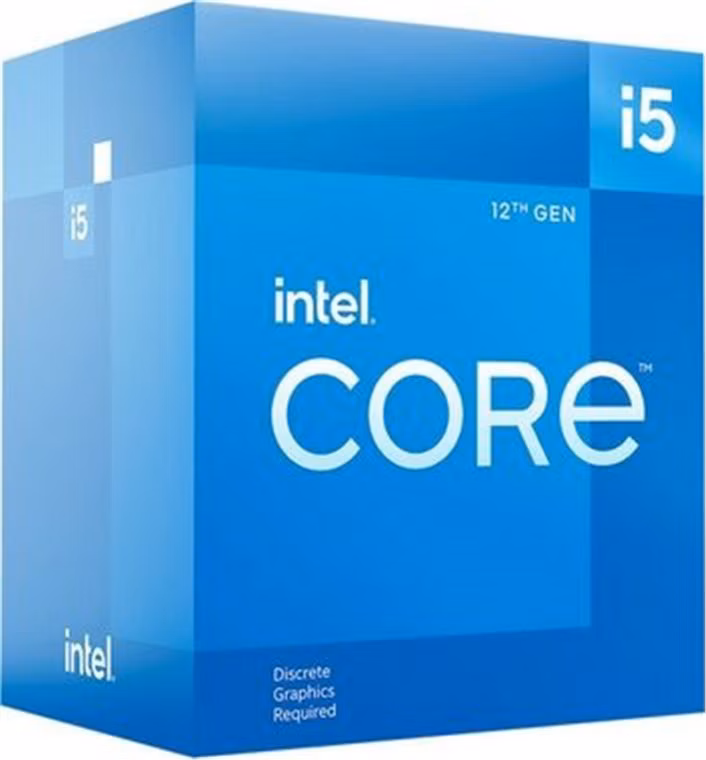 INTEL Core i5-12400F / Alder Lake / LGA1700 / max. 4,4GHz / 6C/12T / 18MB / 65W TDP / BOX vč. chladiče