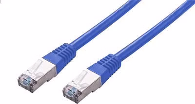 C-TECH Kabel patchcord Cat5e, FTP, modrý, 2m