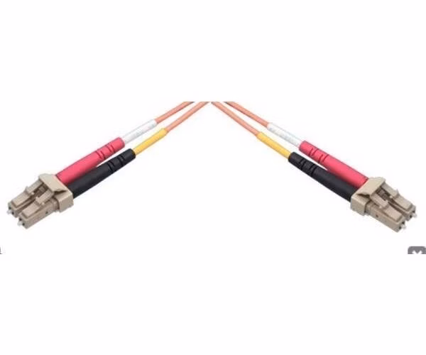 Patchcord optický MM OM4 50/125, LC-LC, 7m, LSOH barva aqua dup. 2x 2,8mm, I/L 0,2dB, R/L -35dB