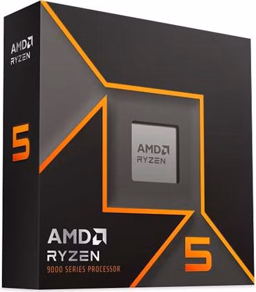AMD Ryzen 5 6C/12T 9600X (3.9GHz/5.4GHz,38MB,65W,AM5) box, Radeon Graphics, bez chladiče