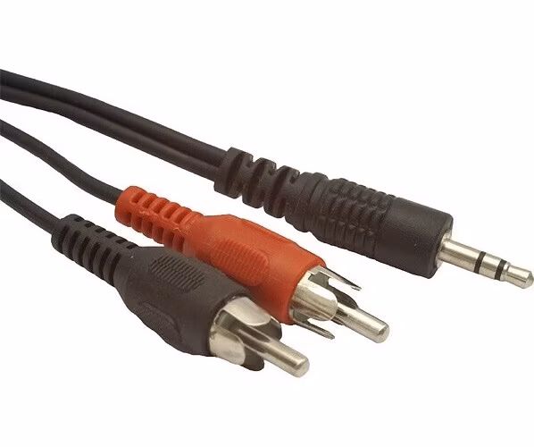 GEMBIRD Stereo audio kabel 3,5mm jack M / 2x RCA CINCH M 2,5 m