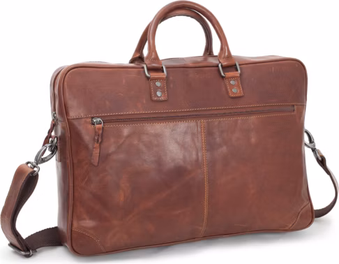 Baoobaoo Brašňa Briefcase Soft pre MacBook 15"-16" Brandy