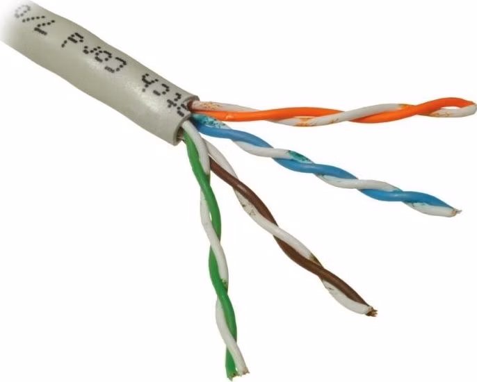 PLANET kabel UTP, drát, 4pár, Cat5e, LS0H, Planet Elite, Dca (balení 305m)