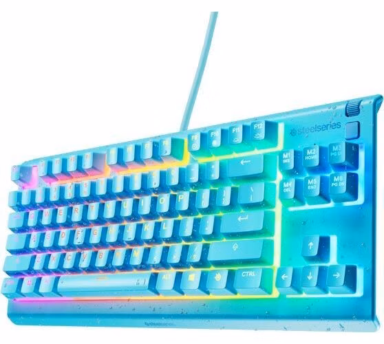 SteelSeries Apex 3 TKL US, aqua