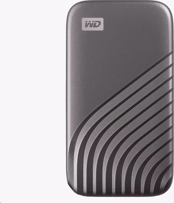 SanDisk WD My Passport SSD externý 500 GB , USB-C 3.2 , 1050/1000MB/s R/W PC a Mac , farba space gray