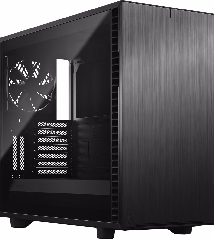 Fractal Design Define 7 Black TG Dark Tint / bez zdroje / černá