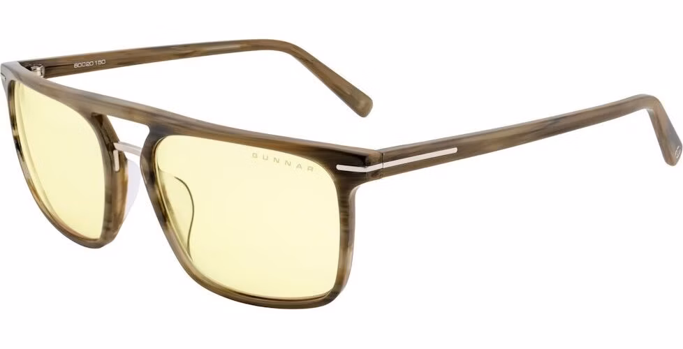 GUNNAR kancelářske/herní brýle BARTON SEQUOIA jantarová skla BLF 65 GUNNAR focus