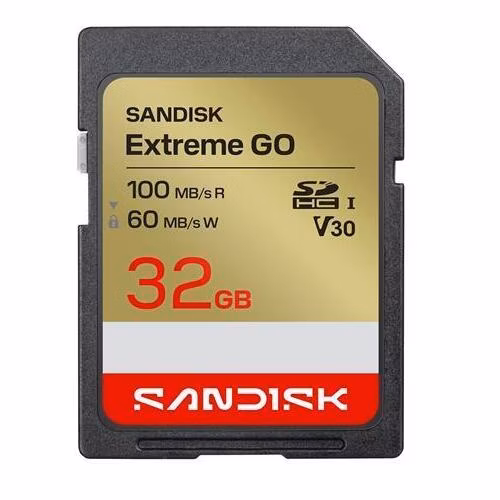SanDisk Extreme SD UHS-I 32GB SD 100MB/s(R) / 60MB/s(W)