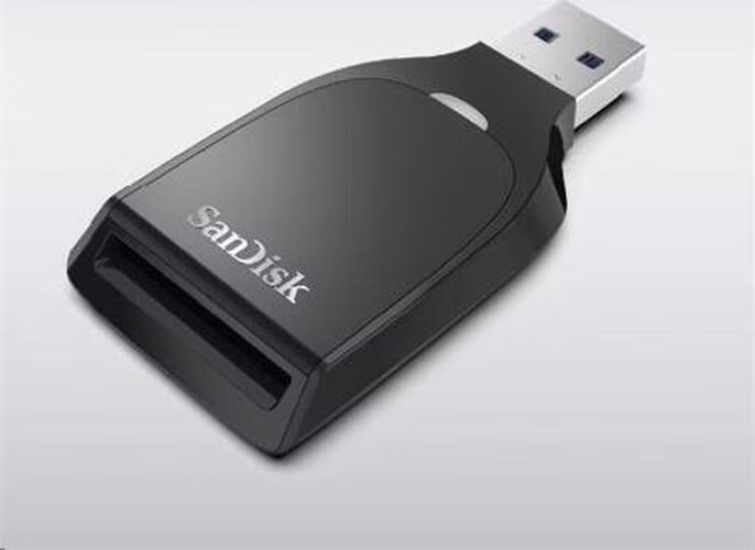 SanDisk čtečka Card reader SD UHS-I 2Y, čtečka karet SD / SDHC / SDXC