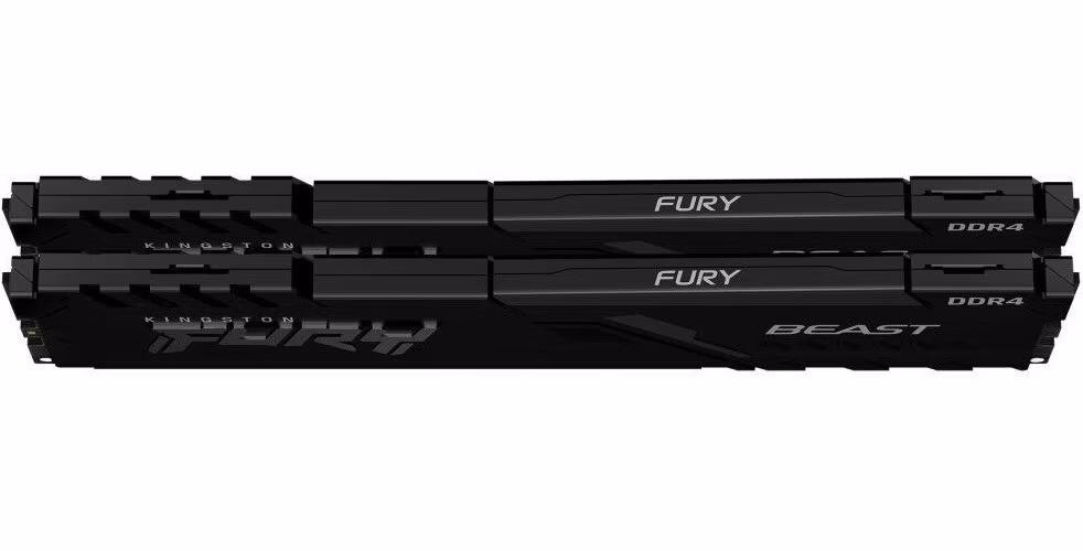 BAZAR - KINGSTON DIMM DDR4 32GB (Kit of 2) 3200MT/s CL16 FURY Beast Černá - Poškozený obal