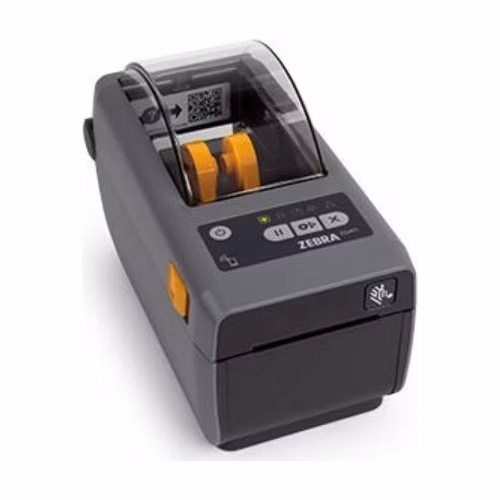 Zebra Direct Thermal Printer ZD411; 203 dpi, USB, USB Host, Ethernet, BTLE5, EU and UK Cords, Swiss Font, EZPL