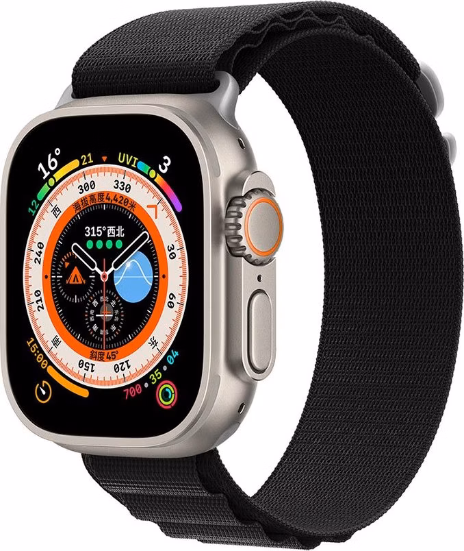 Devia remienok Deluxe Series Sport5 Nylon Braided Adjustable Band 40/41mm - Black