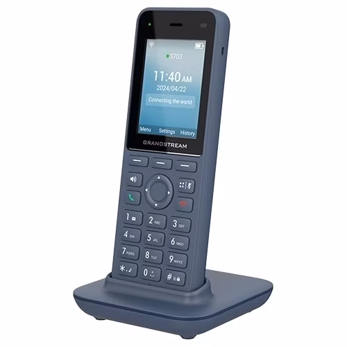 Grandstream WP826 SIP WiFi telefon, 2,4" bar. displ., 3 SIP úč., BT, USB-C
