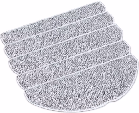 Tapo Robot Vacuum Washable Mop Cloth SPEC: Washable Mop Cloth ×5 Suitable for Tapo RV30 Max Plus, Tapo RV30 Max, Tapo RV