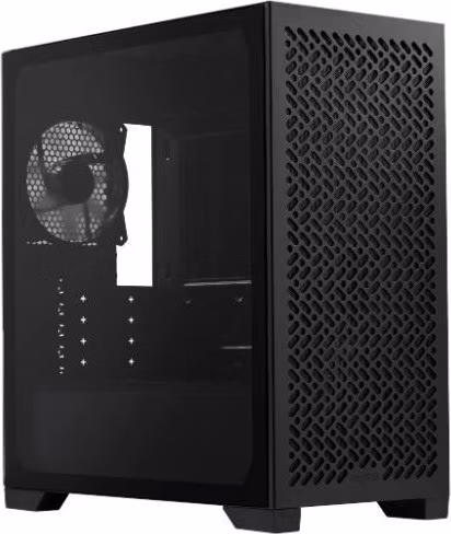 Cooler Master case Elite 302 Lite, Průhledná bočnice, mATX, 1x 120mm Fan, černá