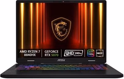 MSI Crosshair A16 HX D8WGKG-021CZ/Ryzen 7 8840HX/32GB/1TB/RTX 5070, 8GB/16" QHD+240Hz/Win11 Home