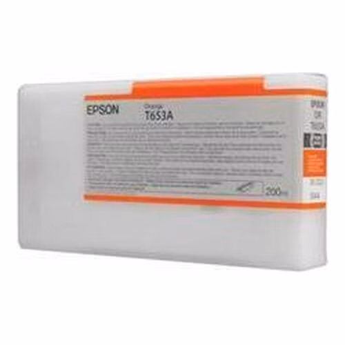 Epson T653 Orange Ink Cartridge (200ml)